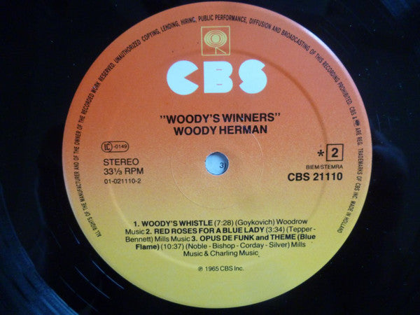 Woody Herman : Woody's Winners (LP, Album, RE)