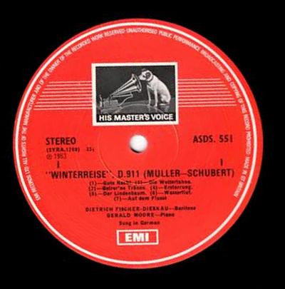 Franz Schubert / Dietrich Fischer-Dieskau / Gerald Moore : Die Winterreise (2xLP, S/Sided + LP)