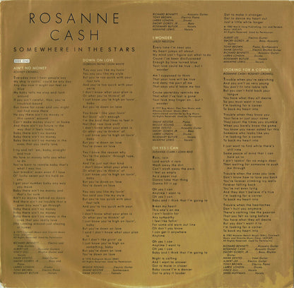 Rosanne Cash : Somewhere In The Stars (LP, Album, Pit)