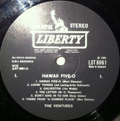 The Ventures : Hawaii Five-O (LP, Album)