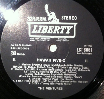 The Ventures : Hawaii Five-O (LP, Album)