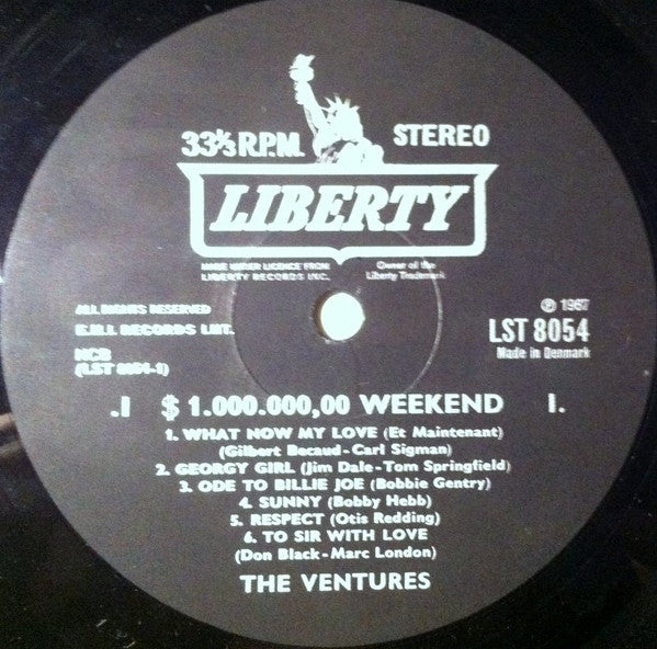 The Ventures : $1,000,000.00 Weekend (LP, Album)