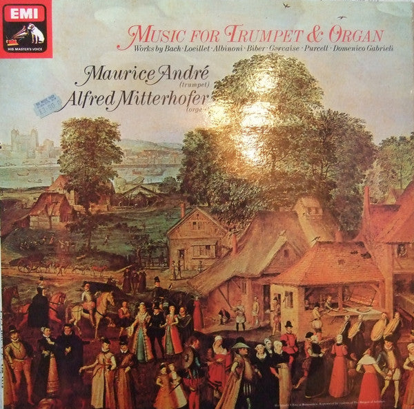 Maurice André, Alfred Mitterhofer : Music For Trumpet & Organ (LP, Quad)