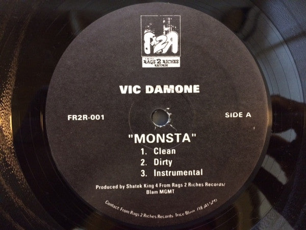 Vic Damone (2) : Monsta / It's On (12")