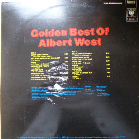 Albert West : Golden Best Of Albert West (LP, Album, Club)