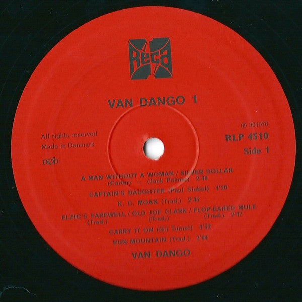 Van Dango : Van Dango 1 (LP, Album, Red)