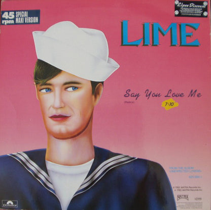 Lime (2) : Do Your Time On The Planet (Remix) / Say You Love Me (Remix) (12", Maxi)