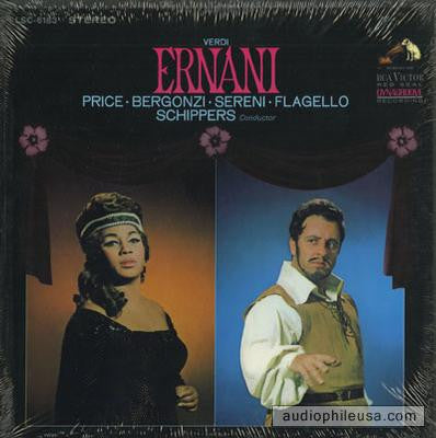 Leontyne Price, Carlo Bergonzi, Mario Sereni, Nicolas Flagello, Thomas Schippers, Giuseppe Verdi : Ernani (3xLP + Box)