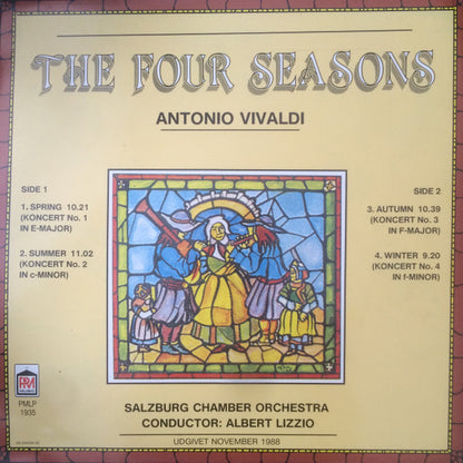 Antonio Vivaldi, Salzburger Kammerorchester : The Four Seasons (LP, Album)