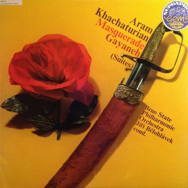 Aram Khatchaturian, Jiří Bělohlávek, Brno State Philharmonic Orchestra : Masquerade / Gayaneh (Suites) (LP, RP)