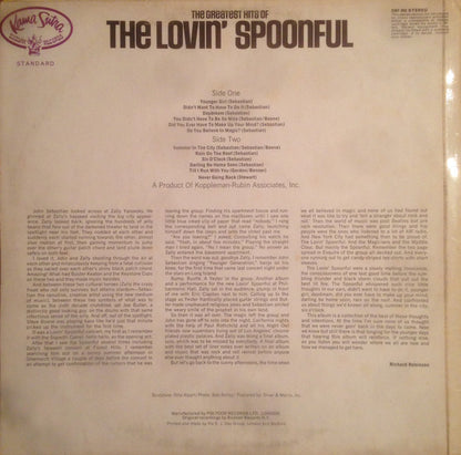 The Lovin' Spoonful : The Greatest Hits Of The Lovin' Spoonful (LP, Comp)