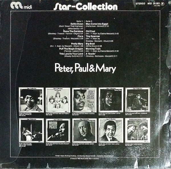 Peter, Paul & Mary : Star-Collection (LP, Album, RE)