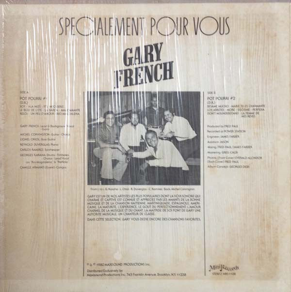 Gary French : Specialement Pour Vous (LP)