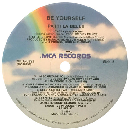 Patti LaBelle : Be Yourself (LP, Album, Glo)