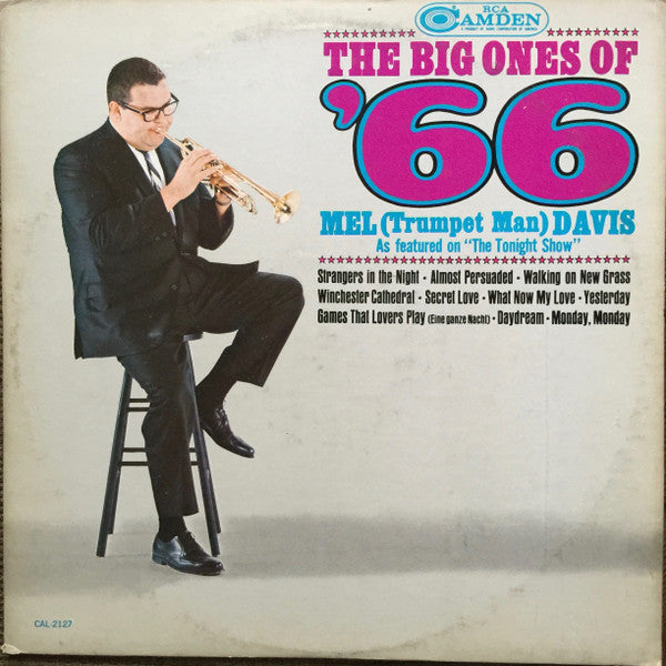 Mel Davis : The Big Ones Of '66, As Featured On The Tonight Show (LP, Mono)