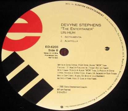 Devyne Stephens : Un-Huh (12", Promo)