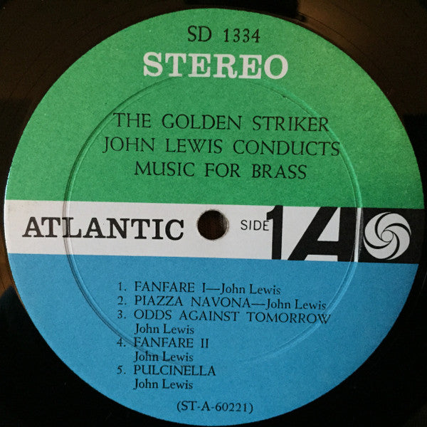 John Lewis (2) : The Golden Striker (LP, Album)