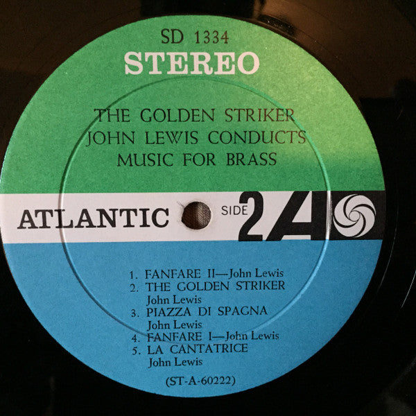 John Lewis (2) : The Golden Striker (LP, Album)