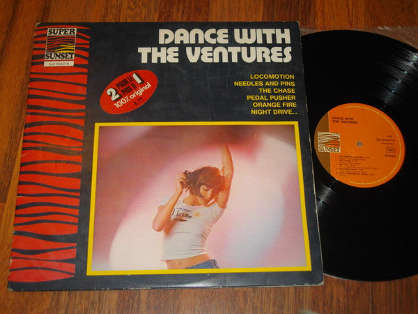 The Ventures : Dance With The Ventures (2xLP, Comp, RE)