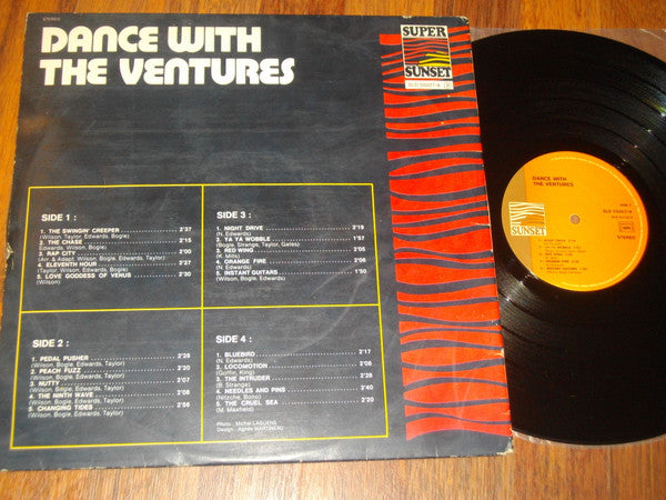 The Ventures : Dance With The Ventures (2xLP, Comp, RE)