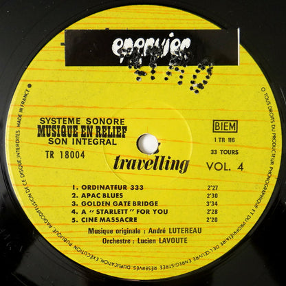 André Lutereau, Lucien Lavoute Et Son Orchestre : Travelling Volume 4 (LP)