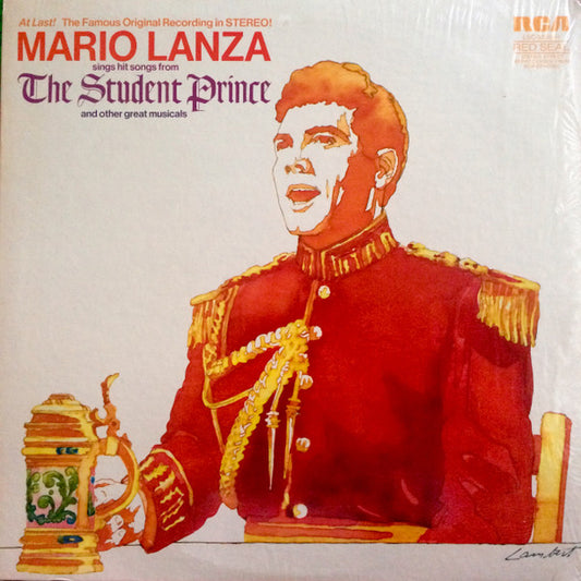 Mario Lanza : The Student Prince (LP, Album, RE)