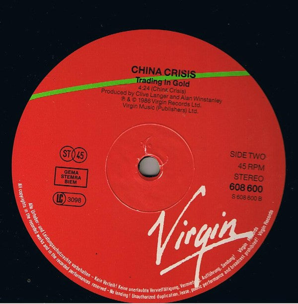 China Crisis : Arizona Sky (Full Length Version) (12", Single)