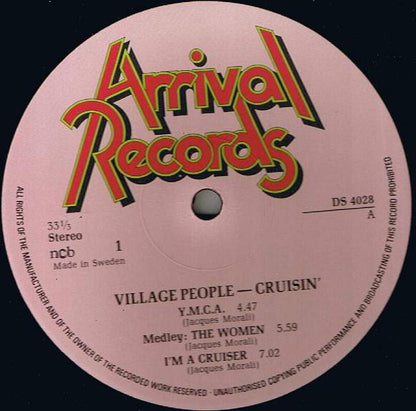 Village People : Cruisin' (LP, Album)