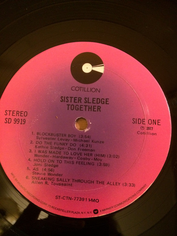 Sister Sledge : Together (LP, Album, Mon)