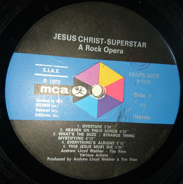 Various : Jesus Christ Superstar (2xLP, Album + Box, RE, Boo)