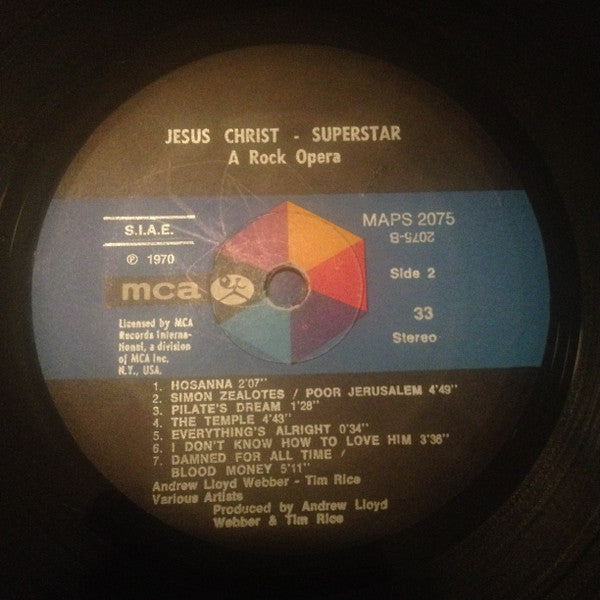 Various : Jesus Christ Superstar (2xLP, Album + Box, RE, Boo)