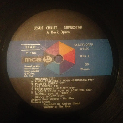 Various : Jesus Christ Superstar (2xLP, Album + Box, RE, Boo)