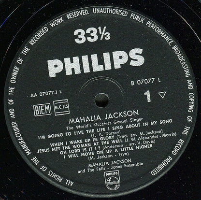 Mahalia Jackson : Mahalia Jackson - The World's Greatest Gospel Singer (LP, Album)