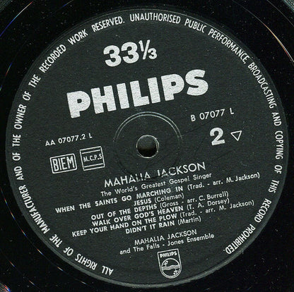 Mahalia Jackson : Mahalia Jackson - The World's Greatest Gospel Singer (LP, Album)