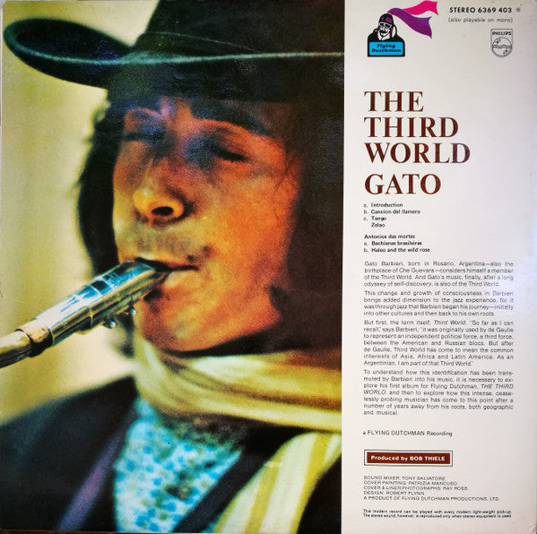 Gato Barbieri : The Third World (LP, Album, Gat)