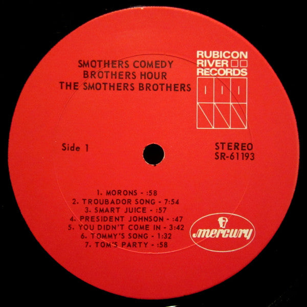 Smothers Brothers : Smothers Comedy Brothers Hour (LP, Album, Gat)