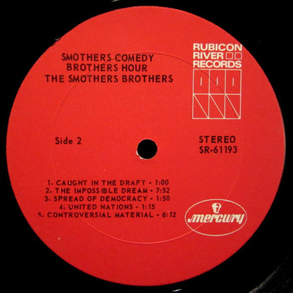 Smothers Brothers : Smothers Comedy Brothers Hour (LP, Album, Gat)