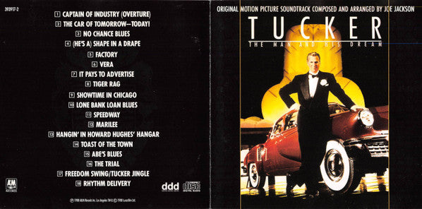 Joe Jackson : Tucker - The Man And His Dream (Original Motion Picture Soundtrack) (CD, Album)