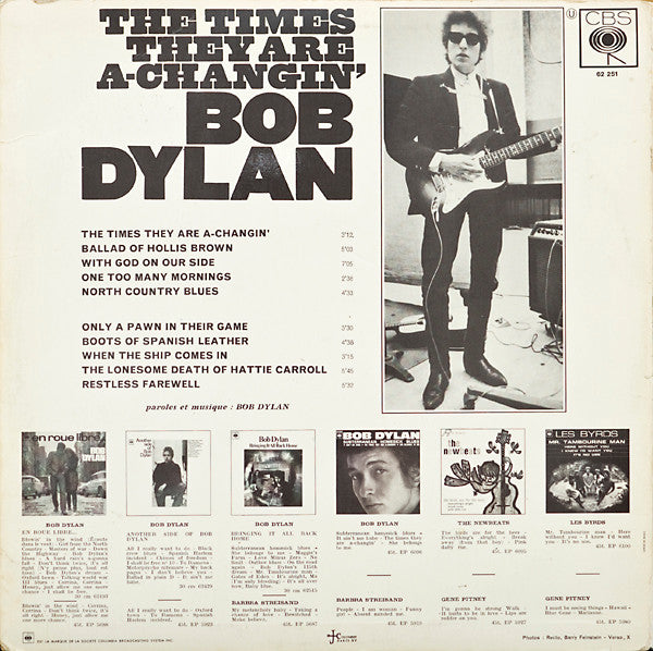 Bob Dylan : "Mister" Bob Dylan (LP, Album, Mono, RE)