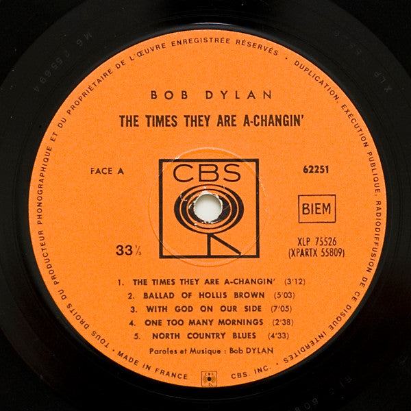 Bob Dylan : "Mister" Bob Dylan (LP, Album, Mono, RE)