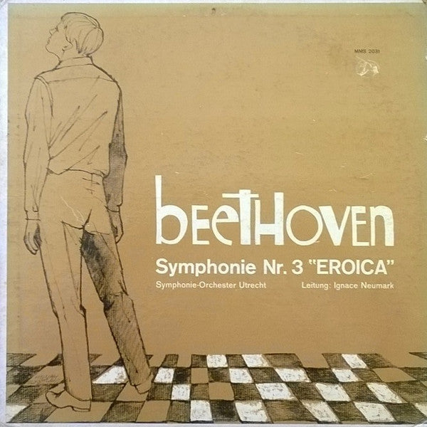 Ludwig van Beethoven - Utrechts Stedelijk Orkest, Ignace Neumark : Symphonie Nr. 3 "Eroica" (LP, Mono)