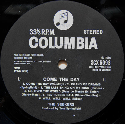 The Seekers : Come The Day (LP, Album)