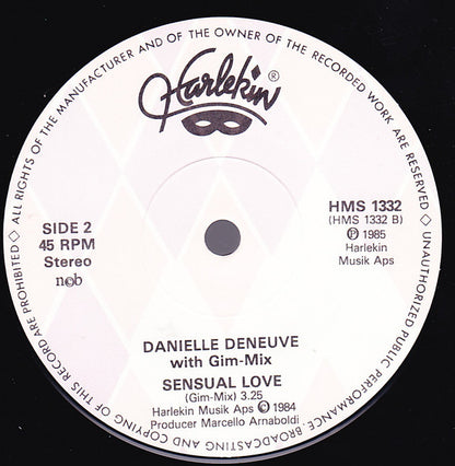 Danielle Deneuve Featuring Gim-Mix : Take A Break (7", Single)