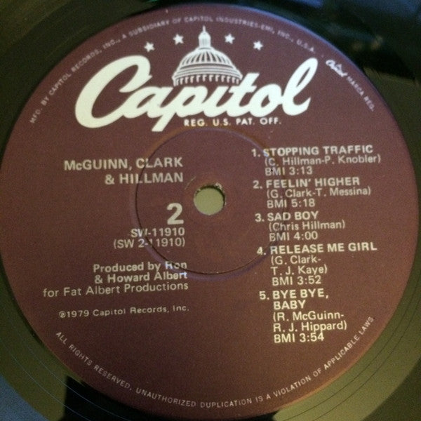 McGuinn, Clark & Hillman : McGuinn, Clark & Hillman (LP, Album, Win)