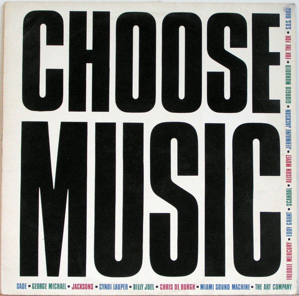 Various : Choose Music (LP, Comp)