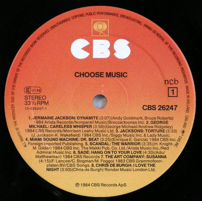 Various : Choose Music (LP, Comp)