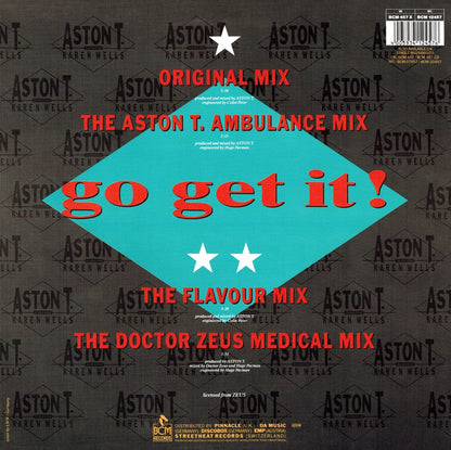 Aston T. Featuring Karen Wells : Go Get It (12")