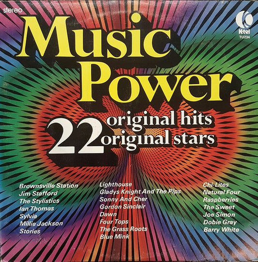 Various : Music Power (LP, Album, Comp, Ltd)