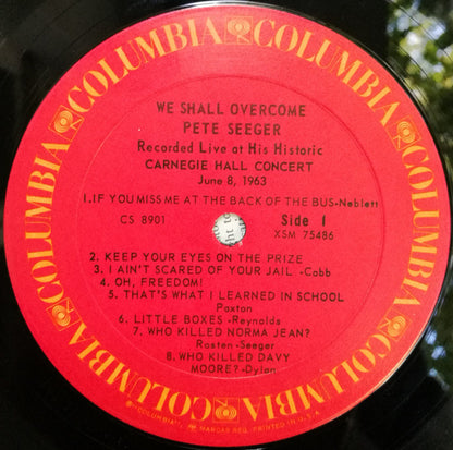 Pete Seeger : We Shall Overcome (LP, RE)