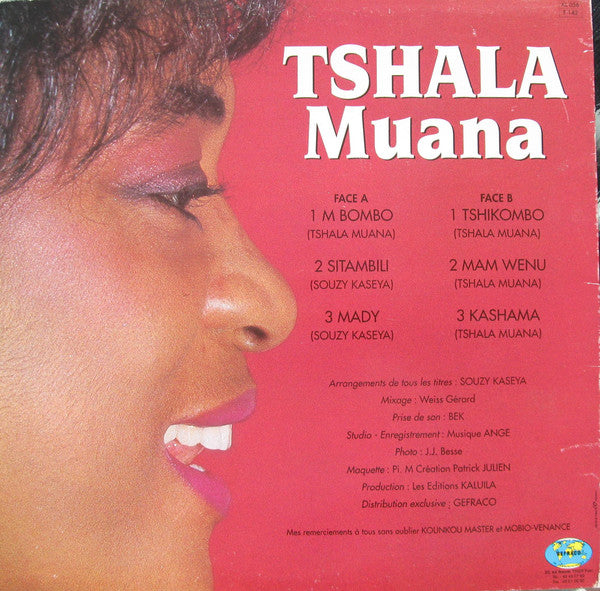 Tshala Muana : Tshala Muana (LP, Album)